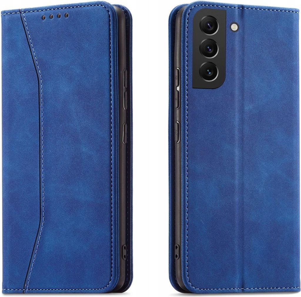 Edles Magnetisches Klappetui für Samsung Galaxy S23+, Blau Produktbild 