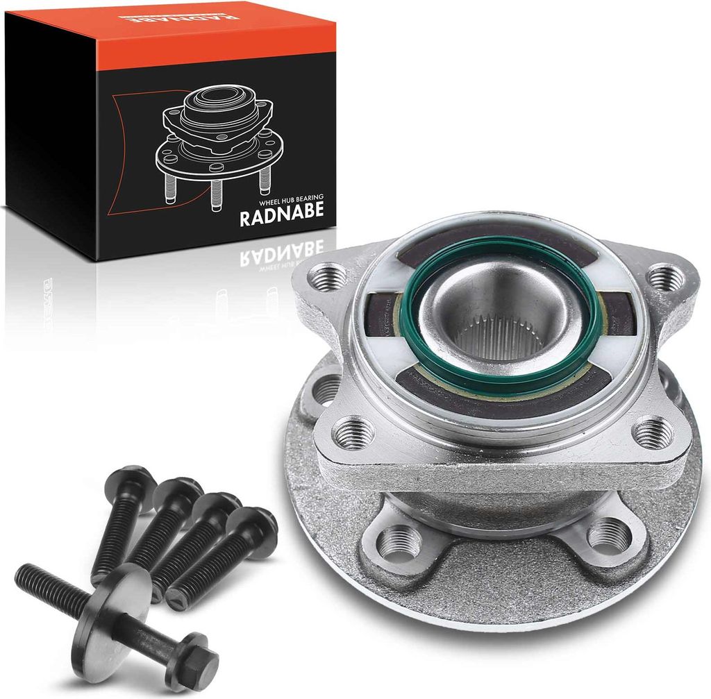 Frankberg 1x Radnabe Radlagersatz Hinterachse beidseitig für Volvo S60 I S80 V70 II XC70 Cross Country 2000-2010