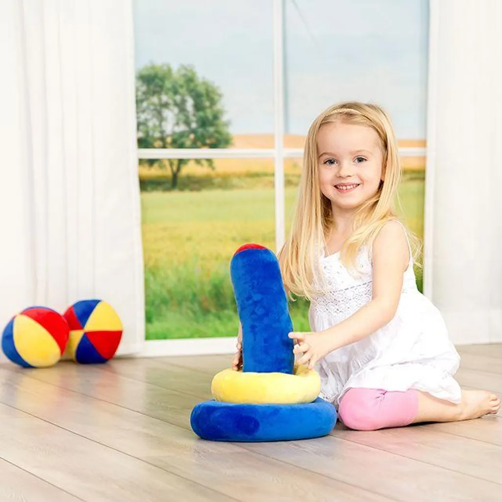 Améliorer la Coordination de Bébé avec les Happy Rings de Beleduc