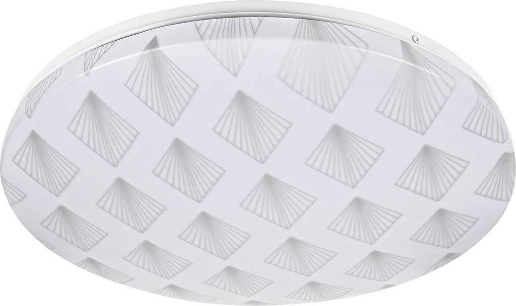Rabalux 3078 Deckenleuchte Benita, 24W, 4000K, 1200lm, weiß, rund, neutralweiß, ø380mm