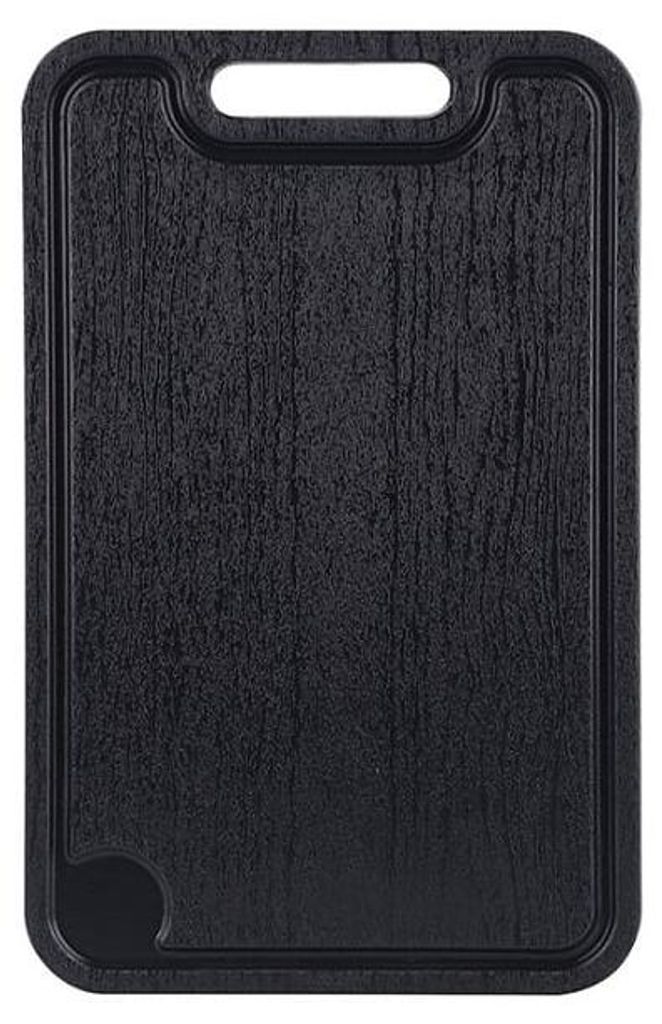 Kunststoff-Schneidebrett MOLLY 24,5 x 16 cm, klein, anthrazit