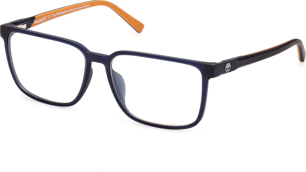 Lunettes de vue légères Timberland TB1768-H 091 bleu mat sans pression
