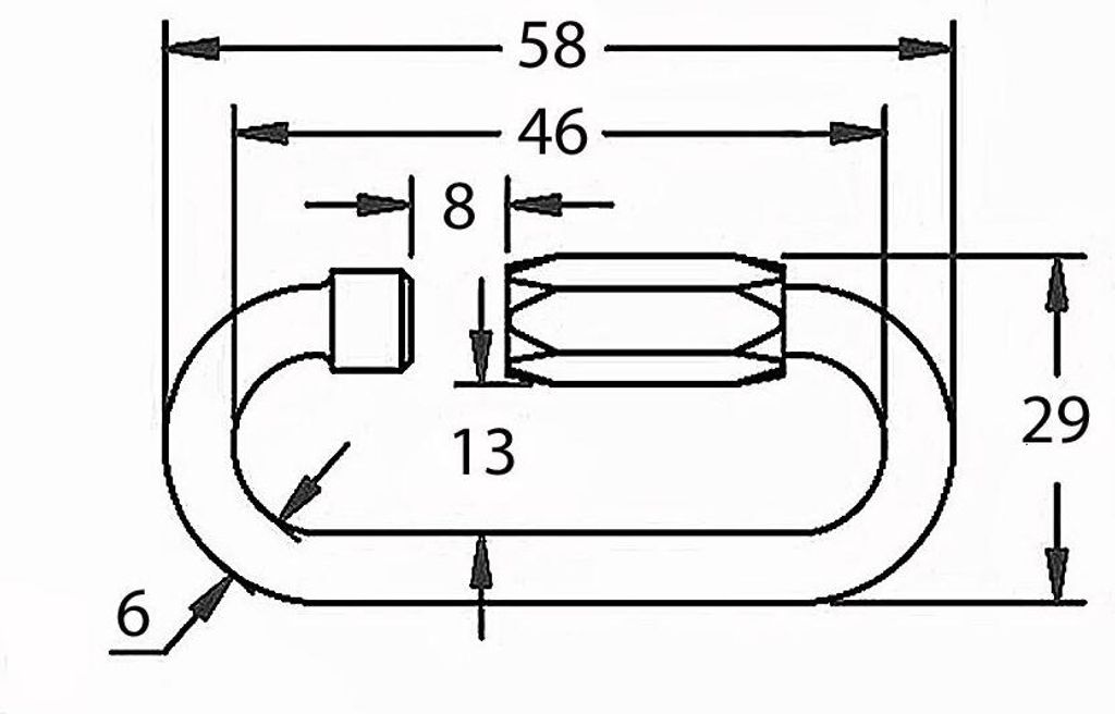 Kettennotglieder 3mm | Für Schnelle Reparatur & Lastenfixierung | Robust & Zuverlässig