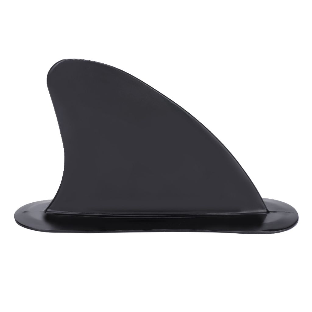 Kajak-Finne schwarz, PVC & robust, 19x5,5x11cm, für bessere Produktbild 