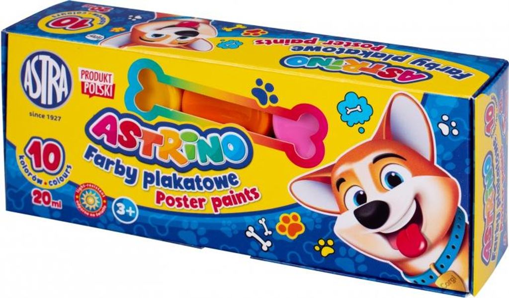 Schultemperafarben im Astrino-Becher, 10x20ml, 301221003