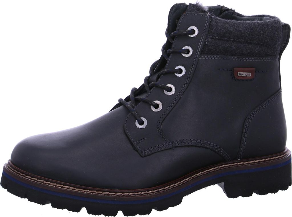 Sioux Adal Schnürstiefel Schwarz