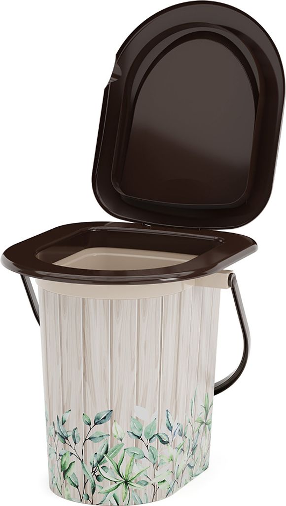 Tragbare Camping Toilette Klappbar | Toilettenstuhl Für Erwachsene Bis 70kg Mit PVC Sitz