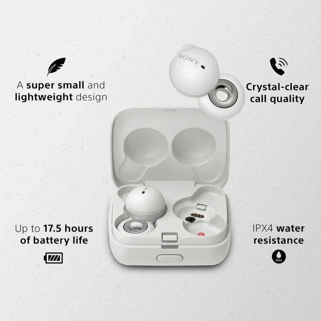Sony LinkBuds WF-L900 Blanc : Écouteurs sans Fil Bluetooth Originaux - 23