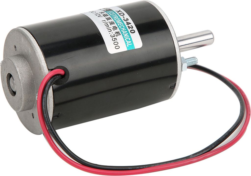 XD?3420 30W Permanentmagnet-DC-Motor Hochgeschwindigkeit CW/CCW(12V 3500RPM)
