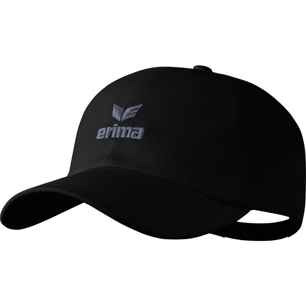 Erima Basic Cap Herren Damen schwarz Gr Erwachsene