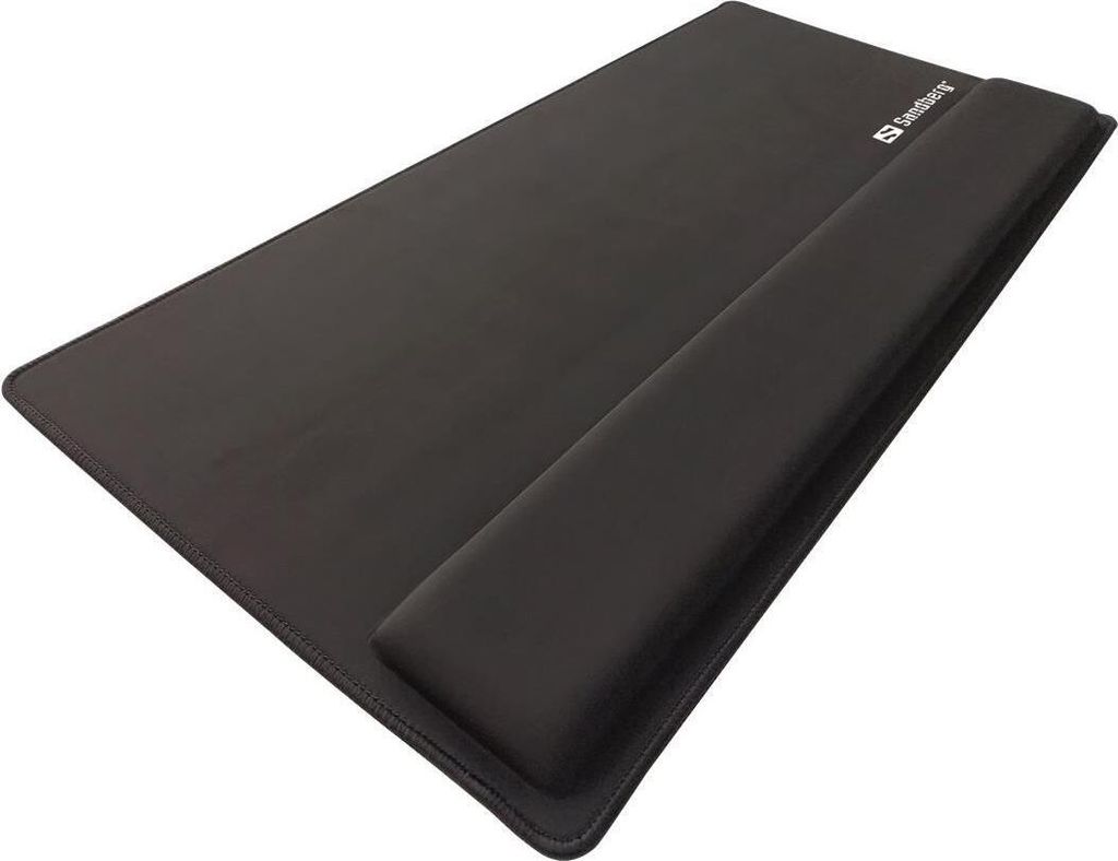 Sandberg Desk Pad Pro XXL, Schwarz, Einfarbig, Produktbild 