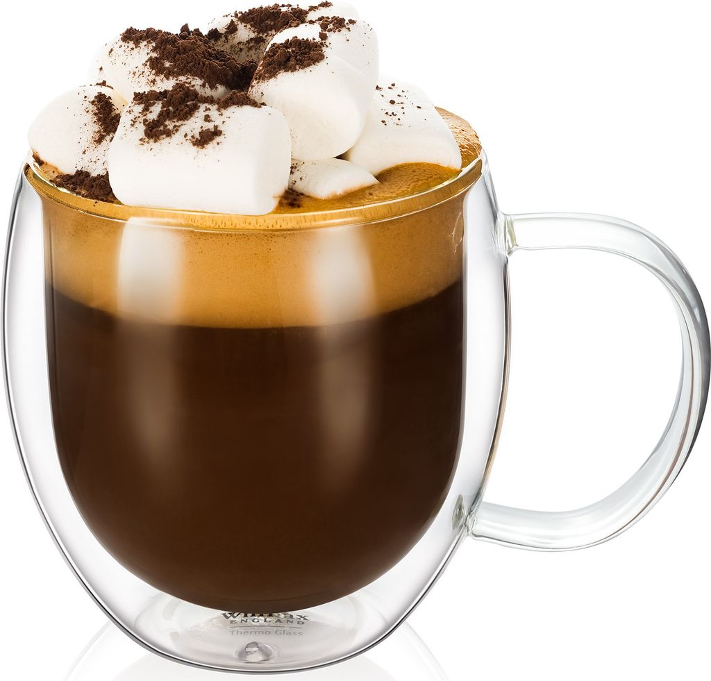 Wilmax Doppelwandige Tasse 500 ml Transparent WL-888749/A Produktbild 