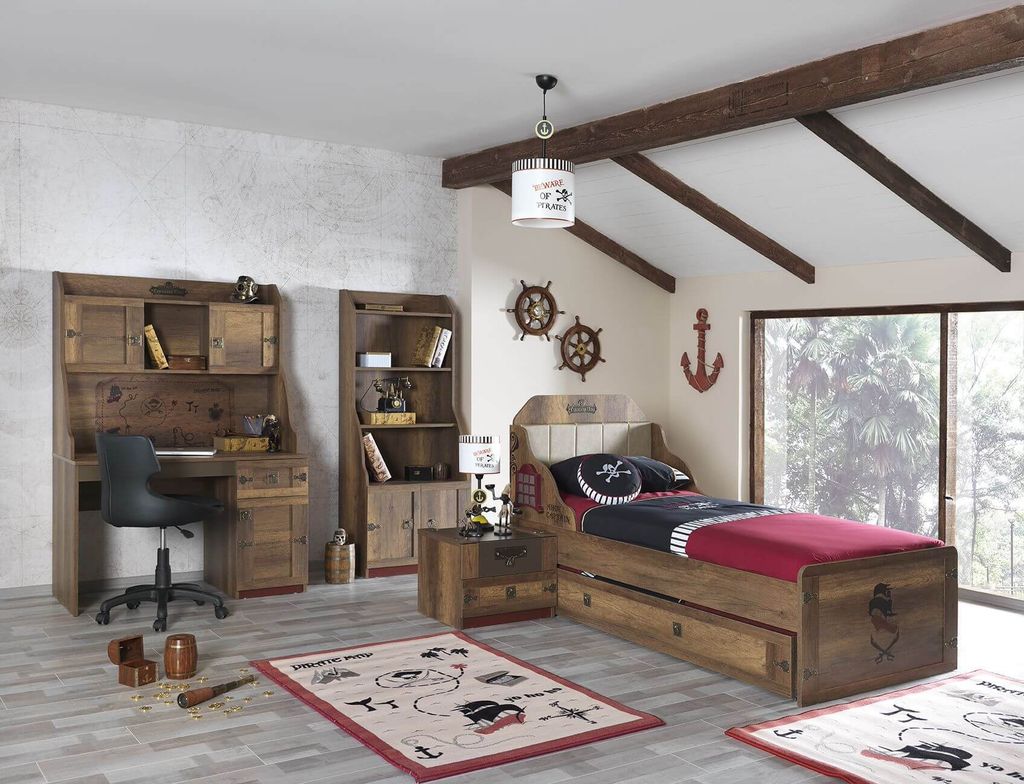 Komplettzimmer KORSAN 8-teilig