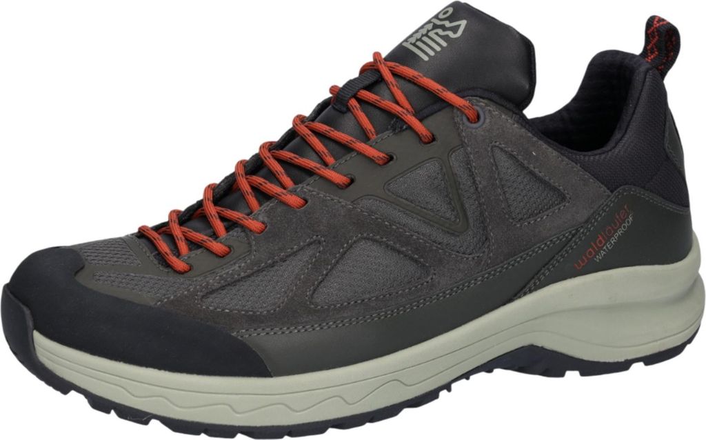 Waldläufer Schnürhalbschuhe bequem in grau, Gr. 9 Produktbild 