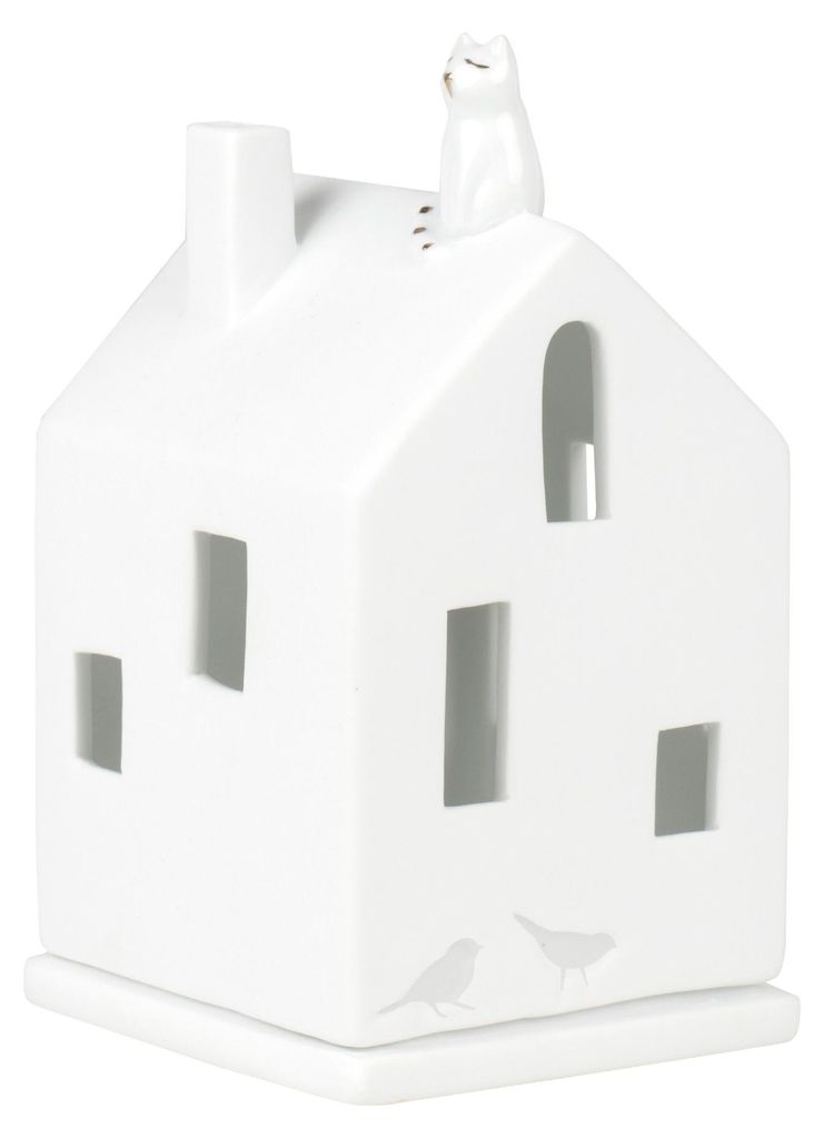 Porzellangeschichten Lichthaus Katze Produktbild 