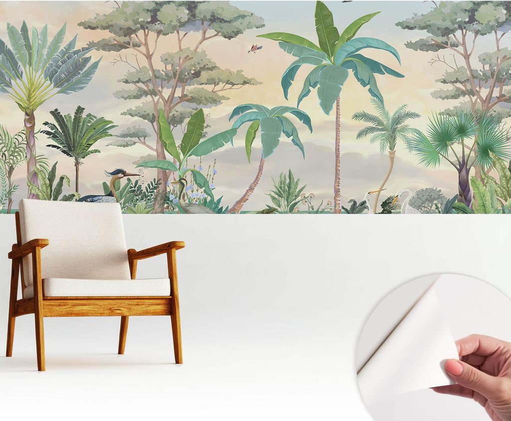 Fototapete selbstklebend - 250x104 cm - Tapete - Wandtapete - Wandbilder - Klebefolie - Dekofolie - Tapete Folie - Wand - Dekoration - Wohnzimmer -...