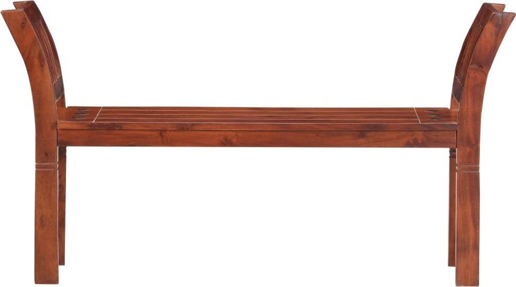 vidaXL Ławka 111 cm z litego drewna akacjowego Zdjęcie produktu 