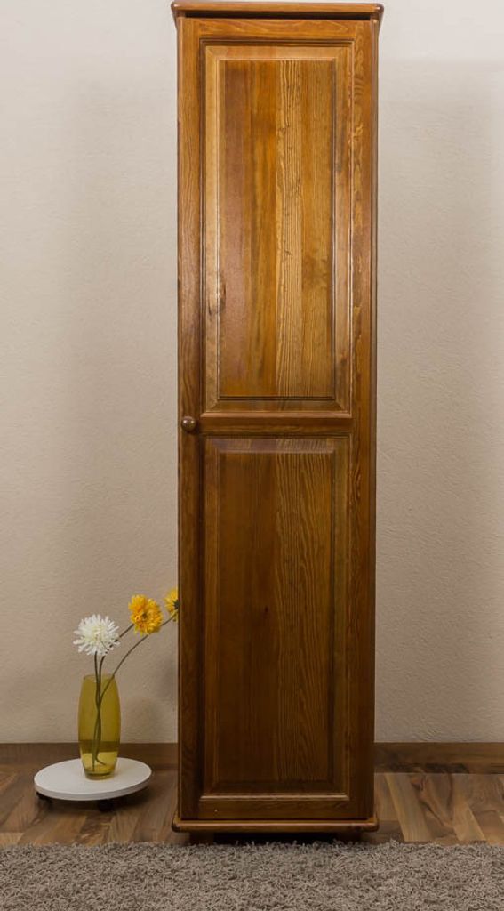 Massivholz-Schrank, Farbe: Eiche 190x47x60 cm