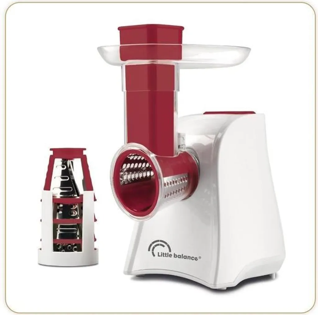 Grattugia Elettrica Little Balance 8701 Easy Veggie - 5 Lame Inox