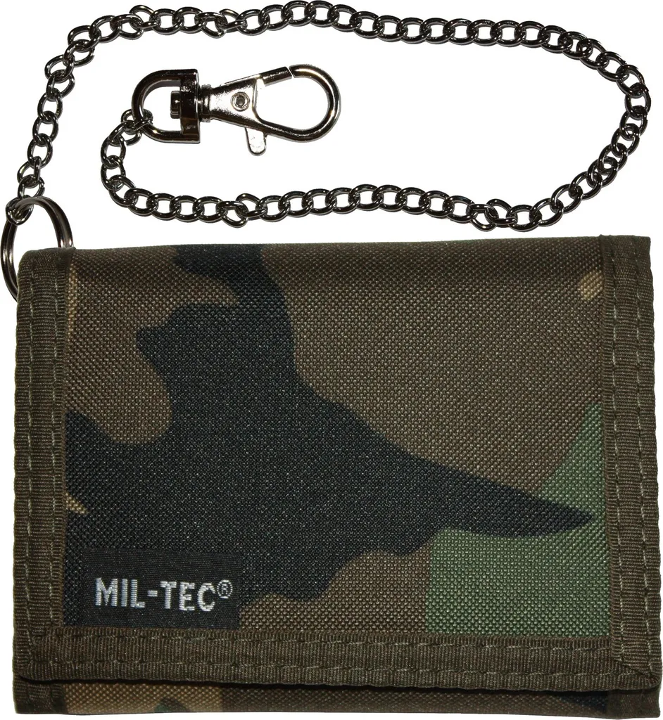 Portafoglio MIL-TEC® Catena di sicurezza con chiusura a velcro Woodland
