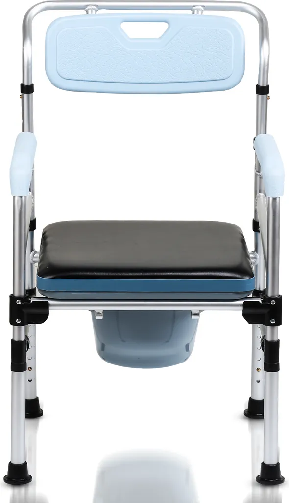 Sedia WC SWANEW Professionale: Ausilio Doccia Antiscivolo in ABS Robusto