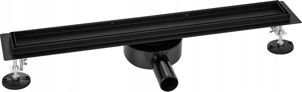 Scarico Doccia Lineare Nero 70 cm | Sifone Girevole 360° | Offerta Online
