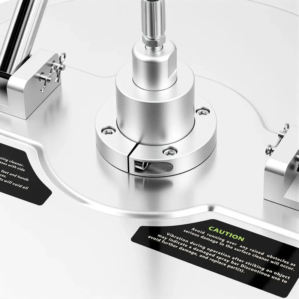 Nettoyeur de surfaces à 4 roues multidirectionnelles 4500 PSI - 11