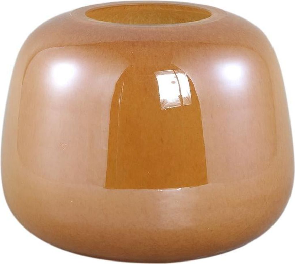 PTMD - Vase Mexx - Braun - 20x20x16cm