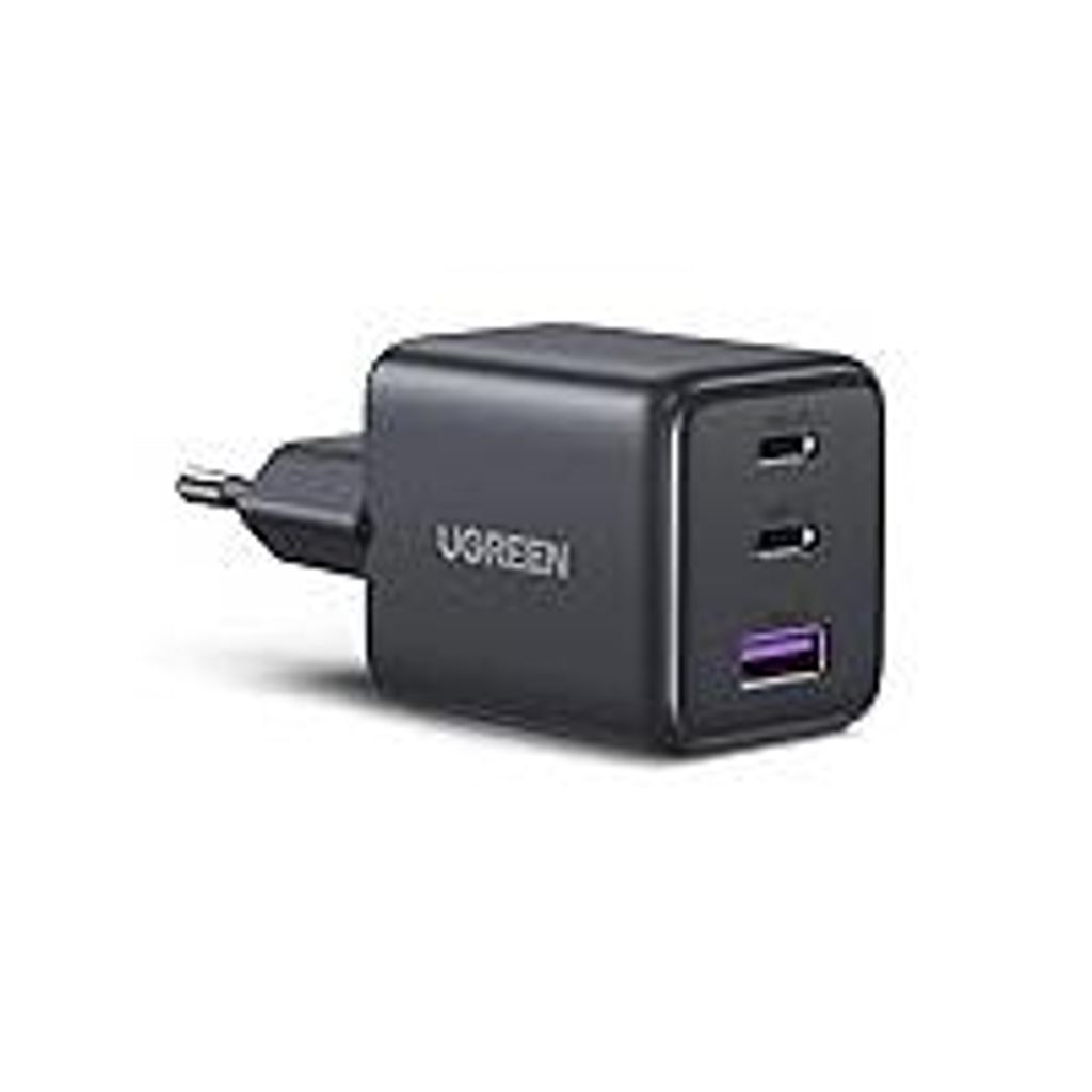 UGREEN USB C Ladegerät 30W 3-Port GaN II Netzteil PD Schnellladegerät Kompatibel mit iPhone (17, 17 Pro Max, Air, 16, 15, 14, 13, 12), iPad, Gala...