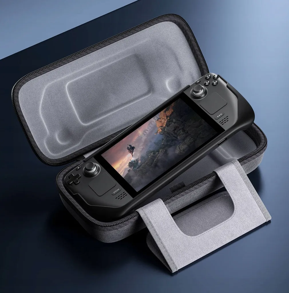 Étui Steam Deck Antichoc : Sac de Transport avec Coque Rigide Durable