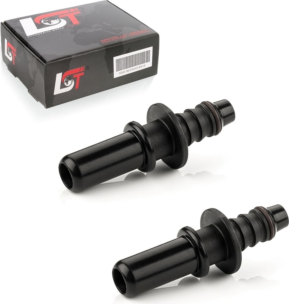 2x Gegenstück Schnellkupplung Kraftstoffleitung 11,8 x 8mm für HONDA SUZUKI