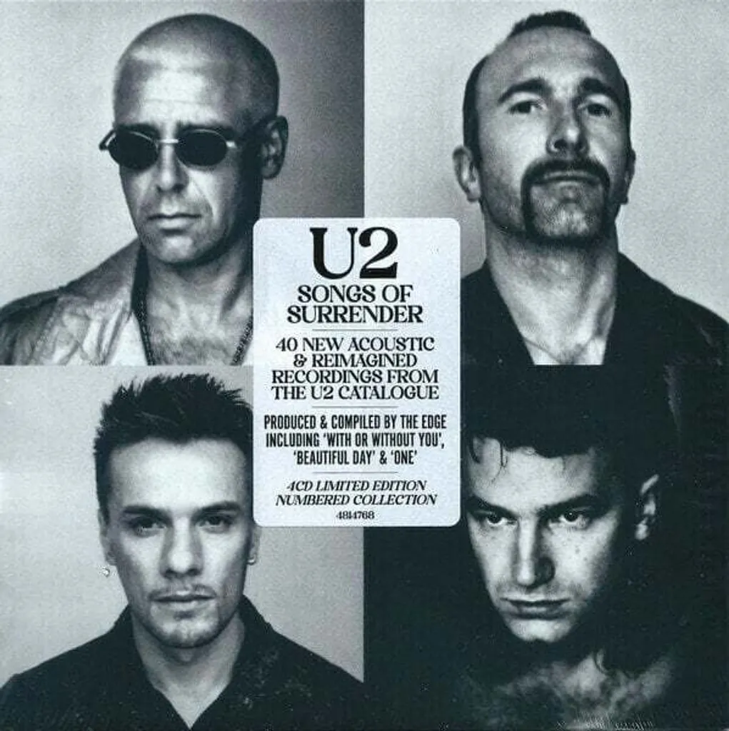 U2 Songs Of Surrender Édition de Luxe Limitée Numérotée Coffret 4 CD