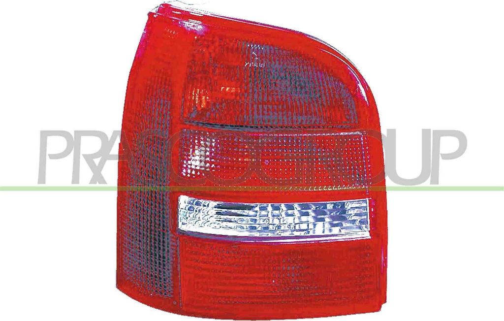 PRASCO Rückleuchte Heckleuchte Links für AUDI A4 Avant (8D5, B5)