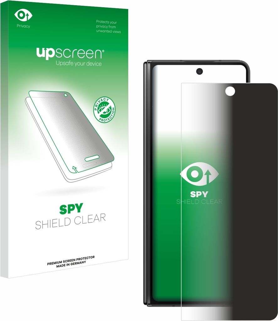 Für Samsung Galaxy Z Fold 5 Sichtschutzfolie Schutzfolie upscreen Anti-Spy Privacy Sichtschutz Blickschutz Display Schutz Folie Blaulichtfilter