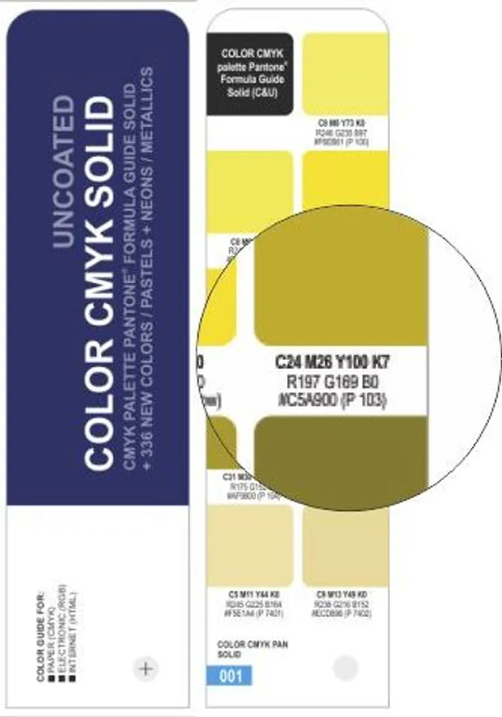 ColoreCMYK Solido non rivestito