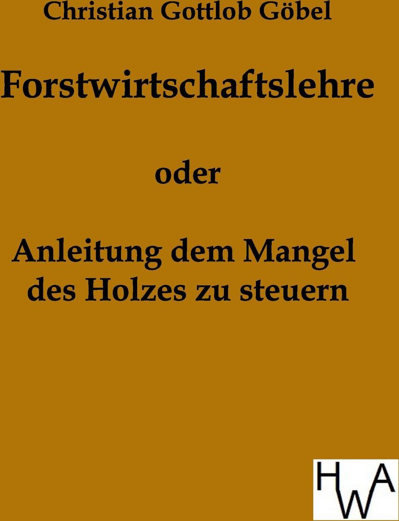 Forstwirtschaftslehre