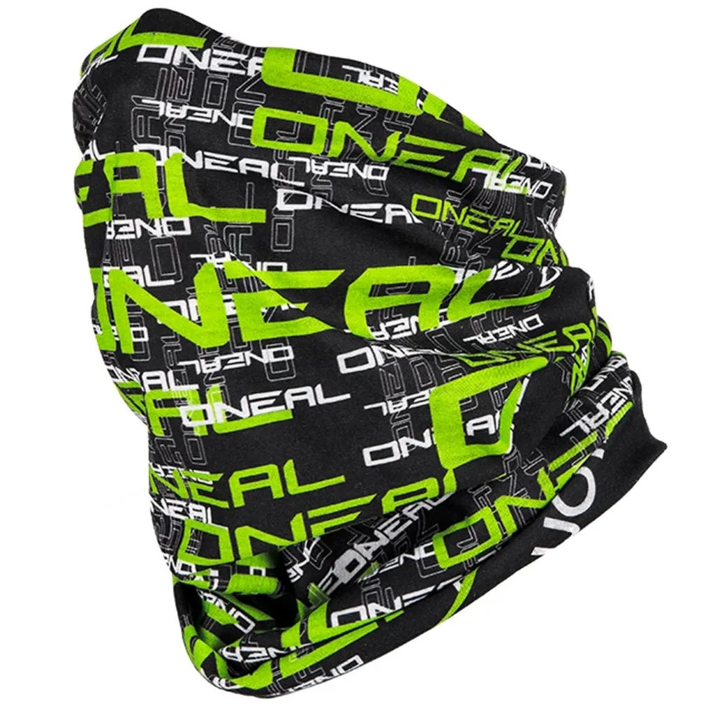 Cache-cou Oneal Matrix Noir/Vert - Cache-cou Moto Tout-terrain OS