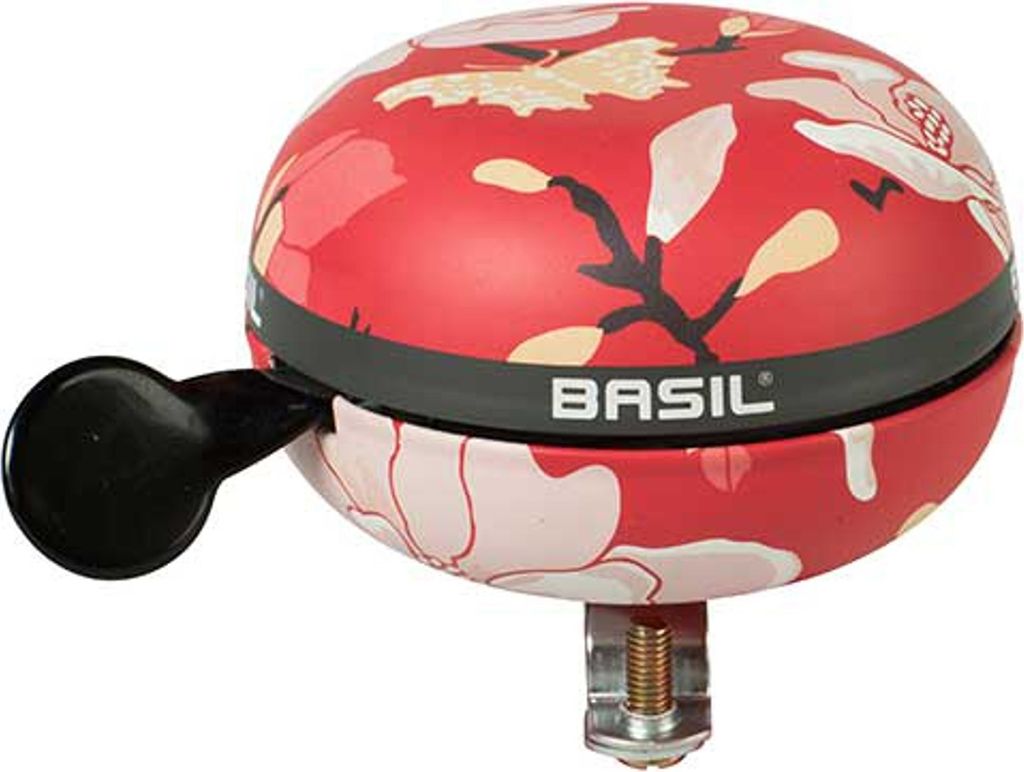 Basil 50480 Ding-Dong Glocke Magnolia poppy red, Ø 80mm, Image du produit 