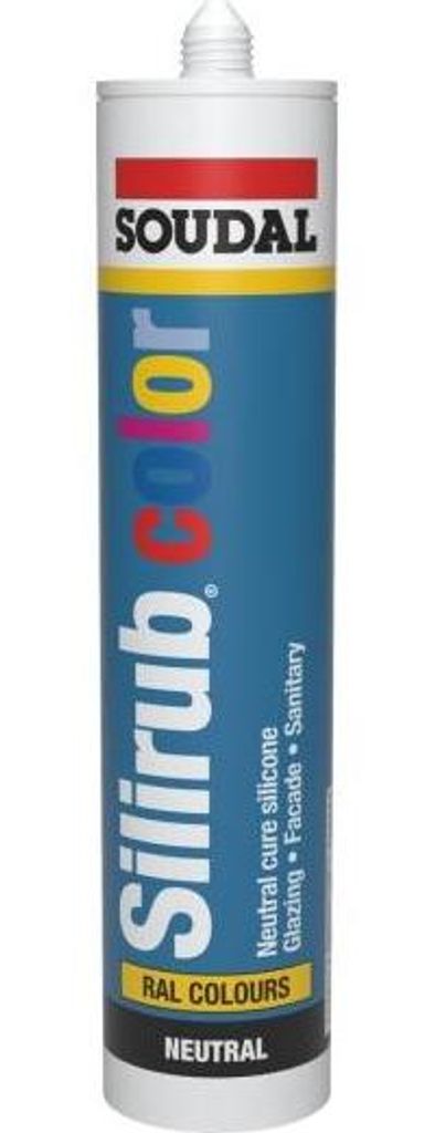 Silirub Color - Neutraler Silikondichtstoff in Standard-RAL-Farben - Soudal