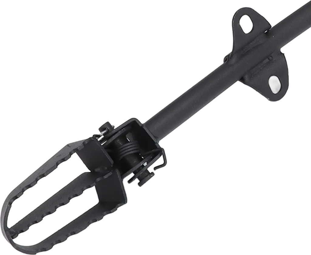 Staffa Pedane Moto, Akozon Staffa di Montaggio per Pedane Lega D'acciaio Nero Sostituzione per Pit Bike CRF50 50 70 110 125