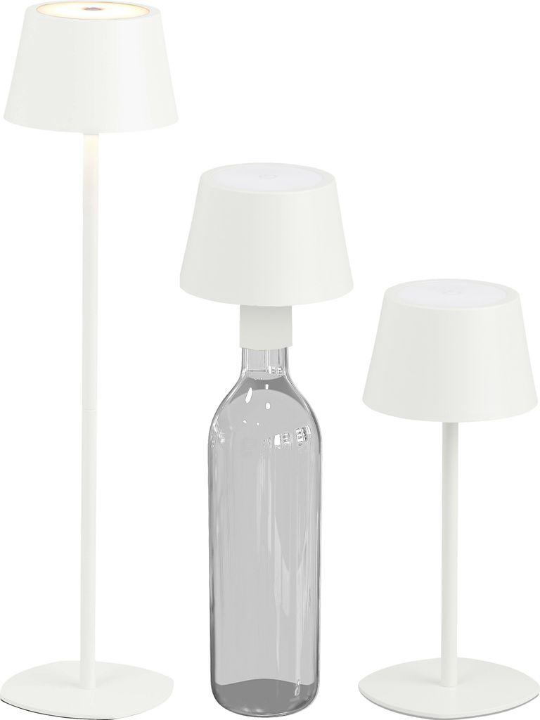 LED Tischlampe Flaschenleuchte 3in1 max. 45cm hoch Produktbild 