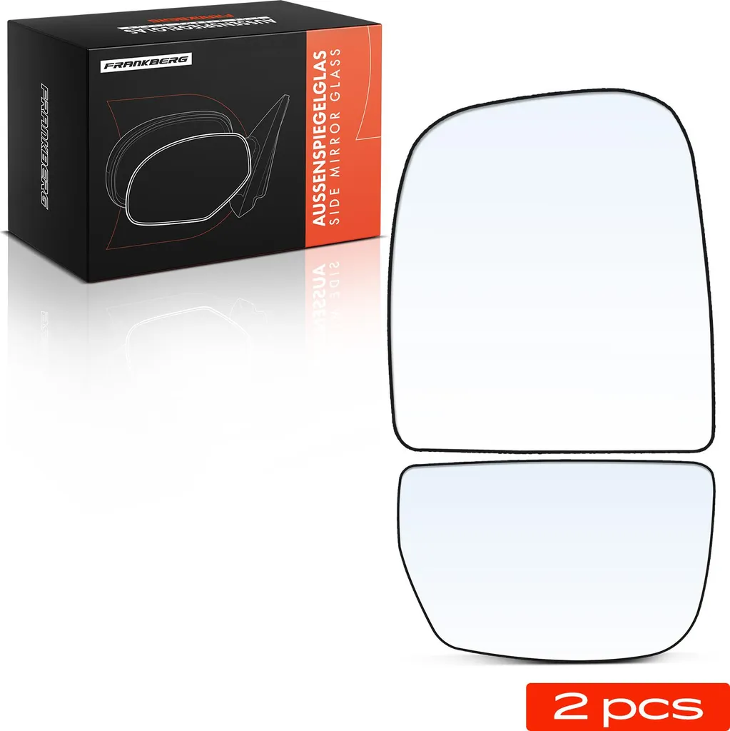 2 Verres de Rétroviseur Gauche Frankberg pour Iveco Daily IV 2006-2011