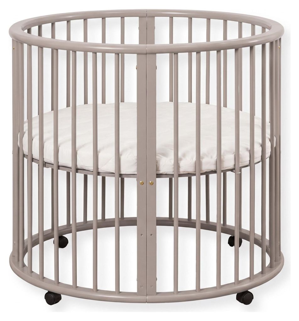 Buxibo Baby Box – Laufgitter – Runde Holz-Spielbox – Produktbild 