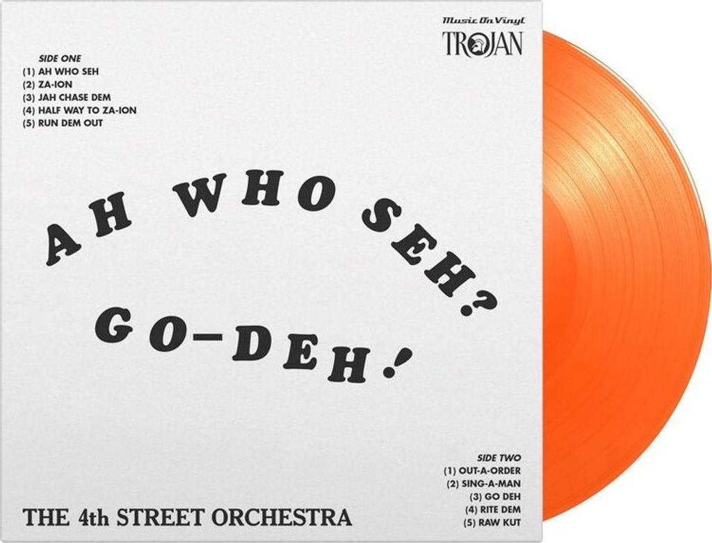 The 4th Street Orchestra: The 4th Street Orchestra: Ah Who Seh? Go-Deh! (180g) (Limited Numbered Edition) (Orange Vinyl) - Bertus Musikvertrieb - (...