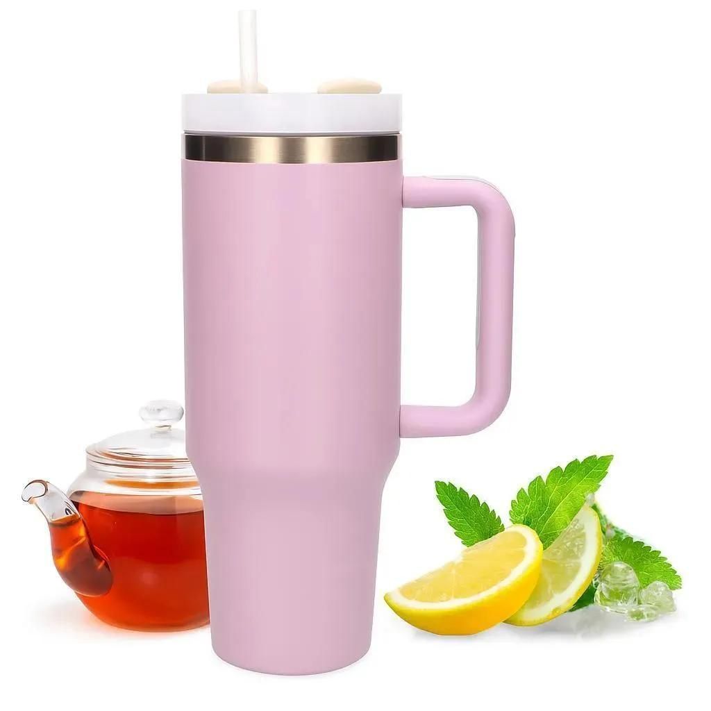Extralink Kubek Termiczny 1200ml ze Słomką i Uchwytem z Zdjęcie produktu 
