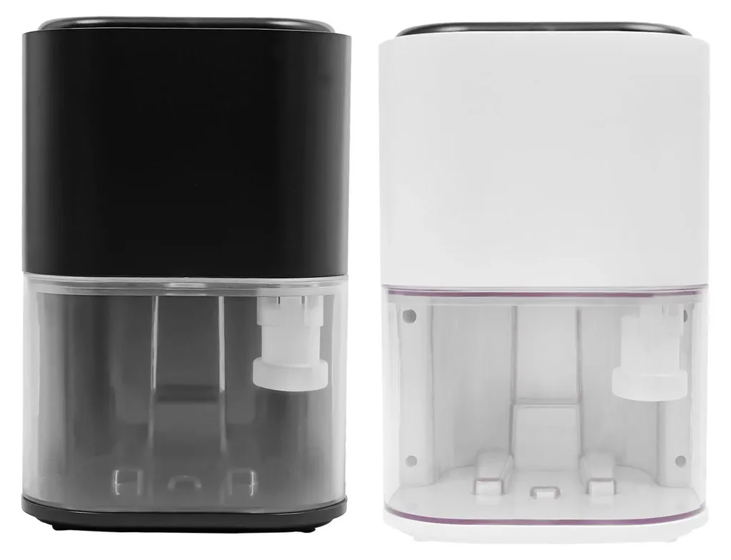 Déshumidificateur contre moisissures 2L, 600ml/j, noir, spécial cave