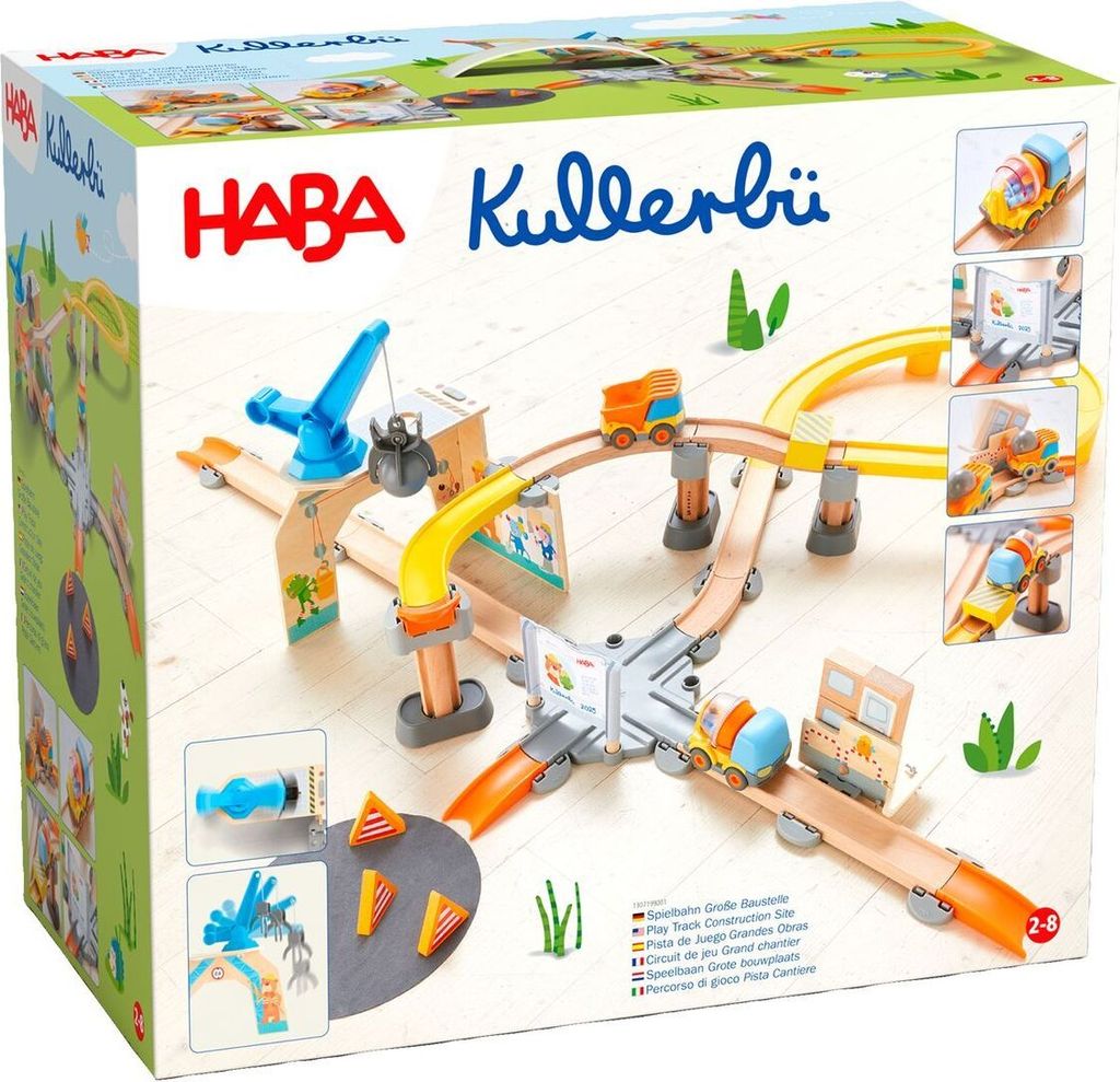 Kullerbü - Spielbahn Große Baustelle Produktbild 