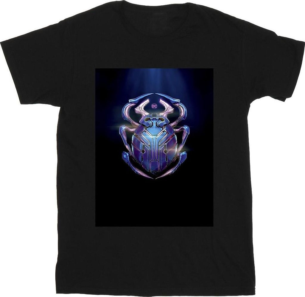 Blue Beetle - T-Shirt für Jungen, Baumwolle BI55760 (116) (Schwarz)