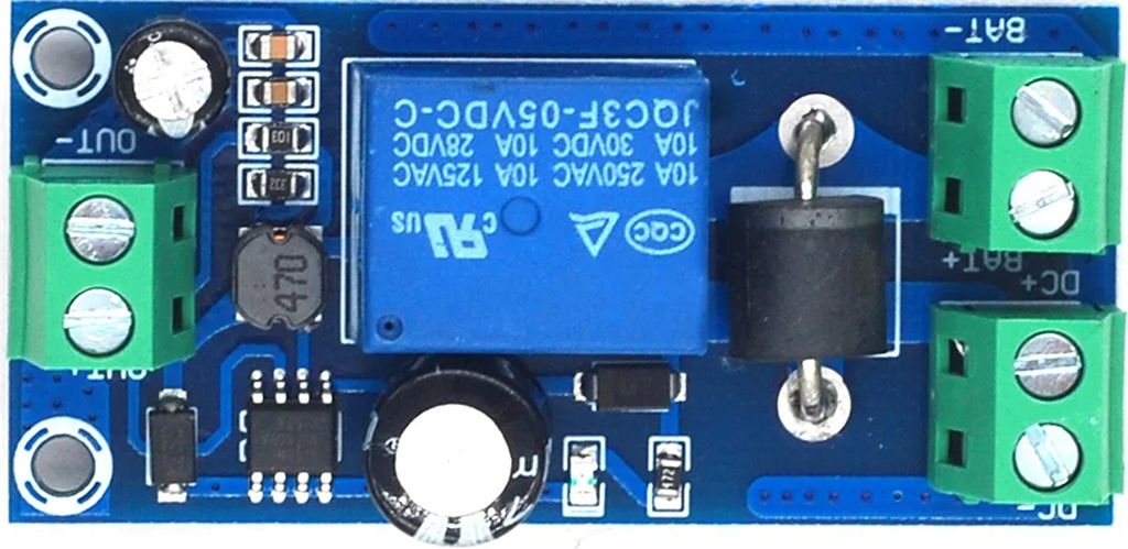 Modulplatine Automatisches Schalten USV-Ausschaltschutzmodul 5 V bis 48 V Steuerplatine Elektronisches Zubehör