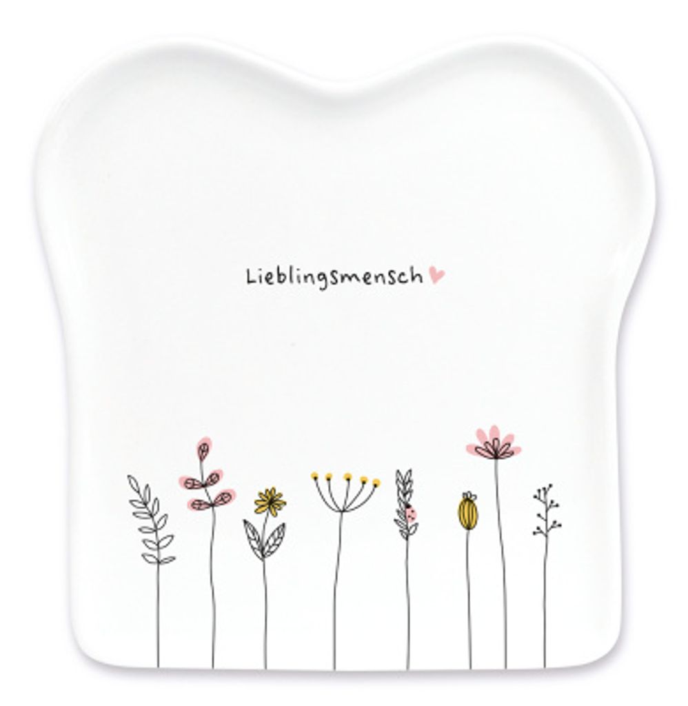 Grafik-Werkstatt TOASTTELLER LIEBLINGSMENSCH Produktbild 